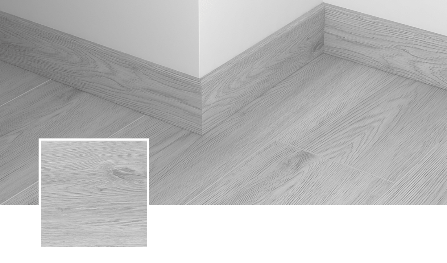 Плинтус ПВХ Alpine floor Атланта ECO 11-2 2200*80*11 0.1 