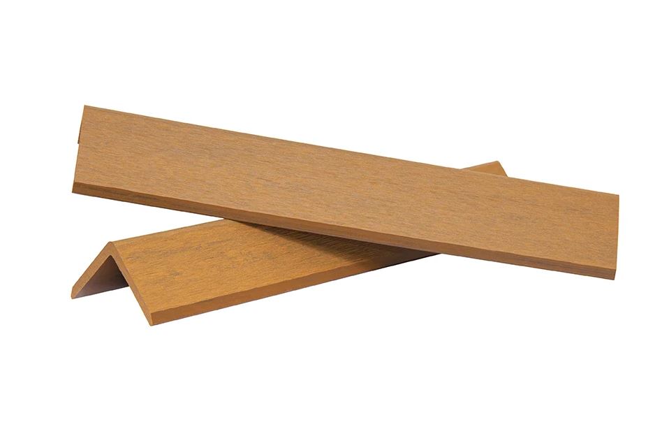 Уголок завершающий 45*45*2900 мм BRUSHING MIX песочный