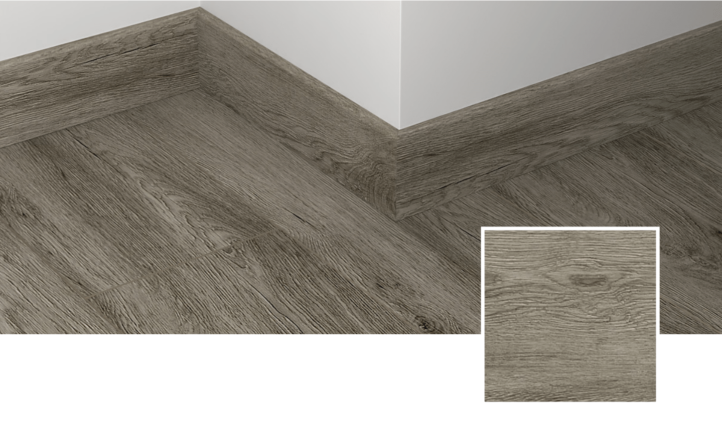 Плинтус ПВХ Alpine floor ECO 11-8 80 мм Венге Грей 