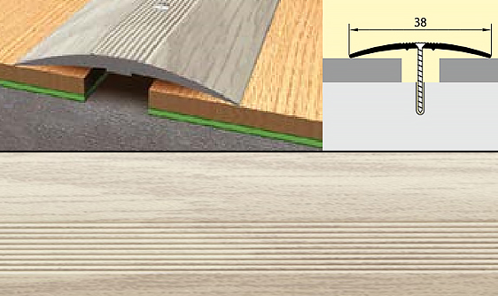 Стык 38 мм*18 м Груша белая