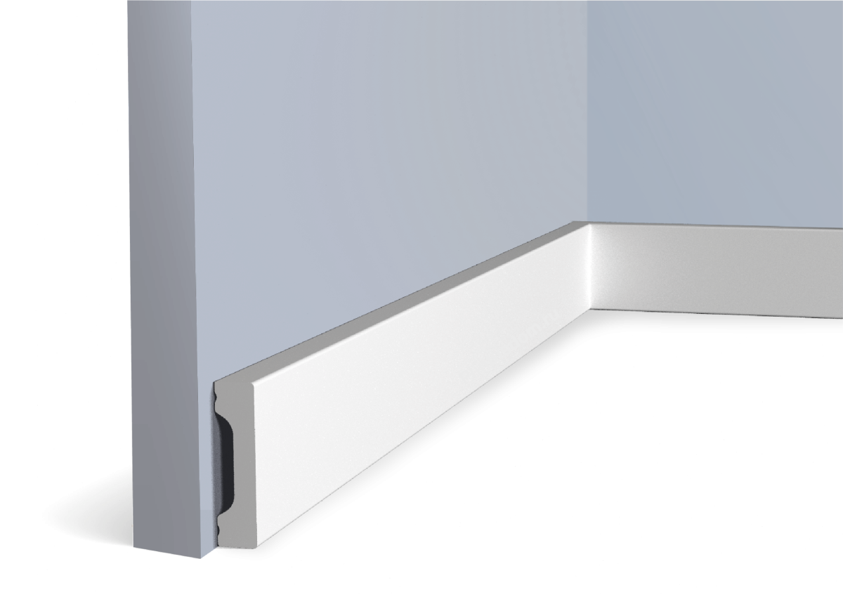 Плинтус полистирол HI WOOD W40V1 40*10 