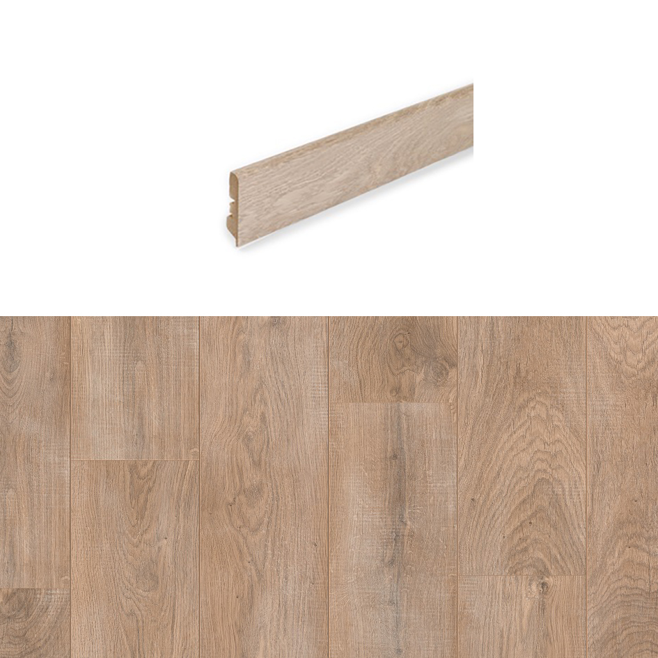 Плинтус Pergo Classick Plank 4V - NV MDF 58 мм Дуб Блонд меленый // Выведен из ассортимента