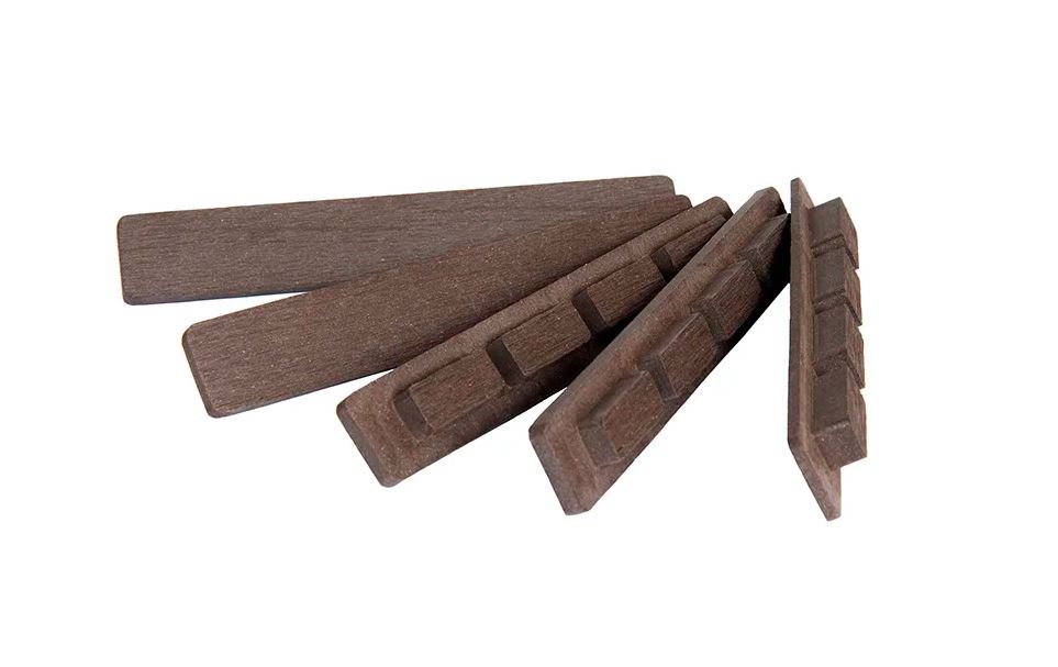 Заглушка для террасной доски 18*20*140 мм шлифованная PG ДПК светло-коричневый